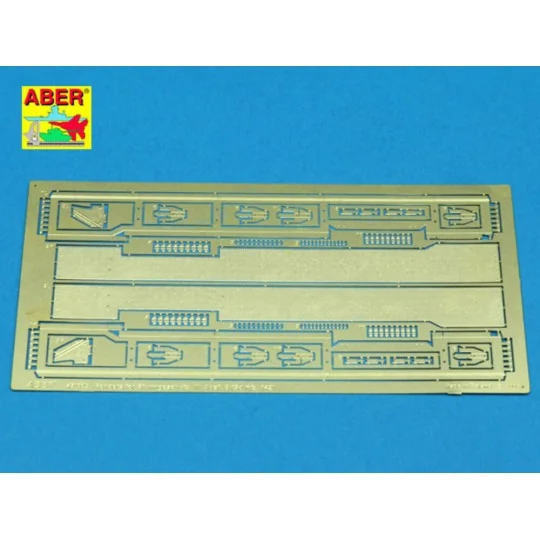 Fenders for Stug.III, Ausf B and PzKpfw III ,Ausf.L - Aber Models 4...