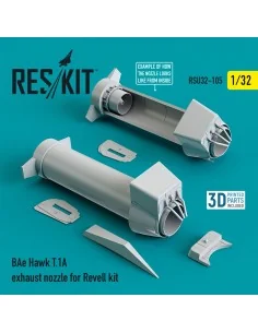BAe Hawk T.1A exhaust nozzle for Revell kit, 1/32 - ResKit Models R...
