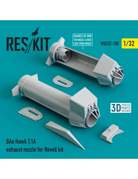 [NO_DESC] BAe Hawk T.1A exhaust nozzle for Revell kit, 1/32 - ResKi...
