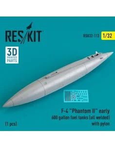 F-4 Phantom II early 600 gallon fuel tanks (all welded) with pylon ...