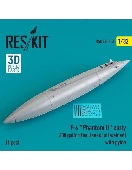 F-4 Phantom II early 600 gallon fuel tanks (all welded) with pylon ...