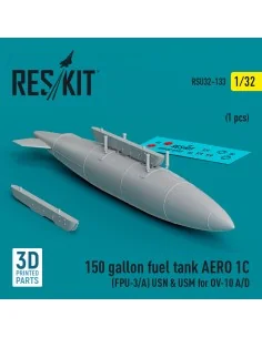 150 gallon fuel tank AERO 1C (FPU-3/A) USN & USM for OV-10 A/D (1 p...