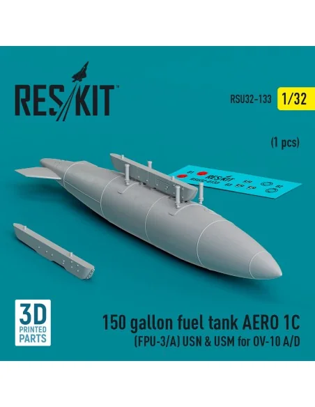 150 gallon fuel tank AERO 1C (FPU-3/A) USN & USM for OV-10 A/D (1 p...