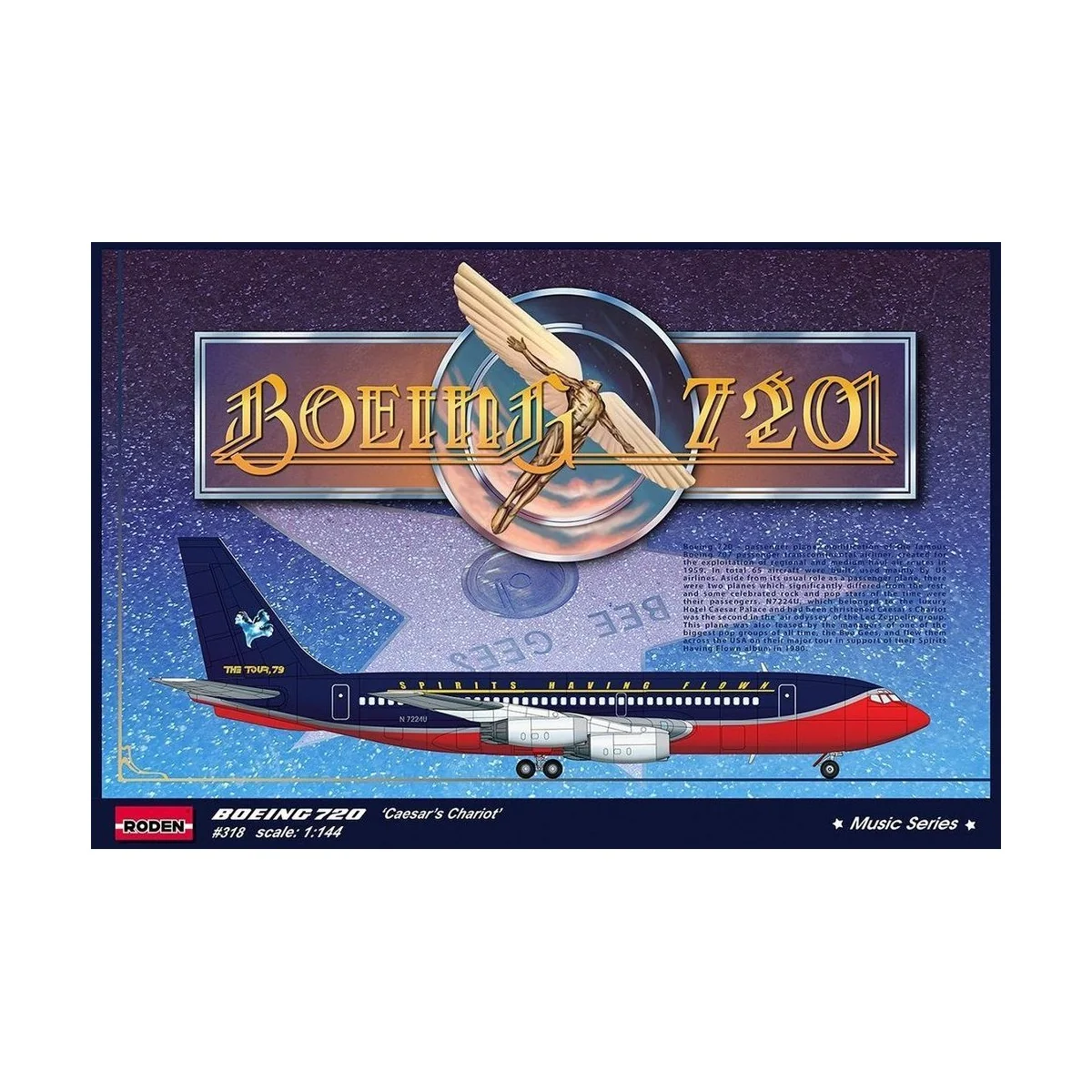 Boeing 720 "Caesar's Chariot" - Roden 318