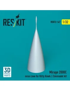 [NO_DESC] Mirage 2000C nose cone for Kitty Hawk / Zimimodel kit (3D...
