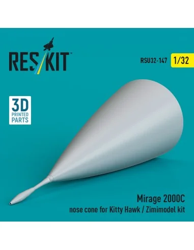 [NO_DESC] Mirage 2000C nose cone for Kitty Hawk / Zimimodel kit (3D...