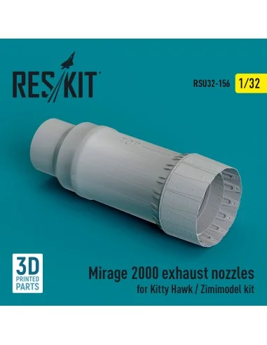 Mirage 2000 exhaust nozzle for Kitty Hawk / Zimimodel kit (3D Print...