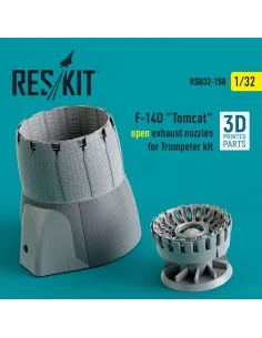 [NO_DESC] F-14D Tomcat open exhaust nozzles for Trumpeter kit (3D P... 2