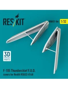 F-105 Thunderchief F.O.D. covers for ResKit RSU32-0148 (3D Printed)...