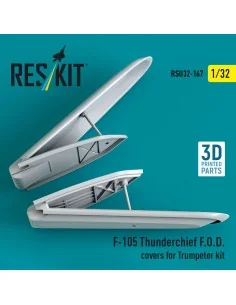 F-105 Thunderchief F.O.D. covers for Trumpeter kit (3D Printed), 1/... 2