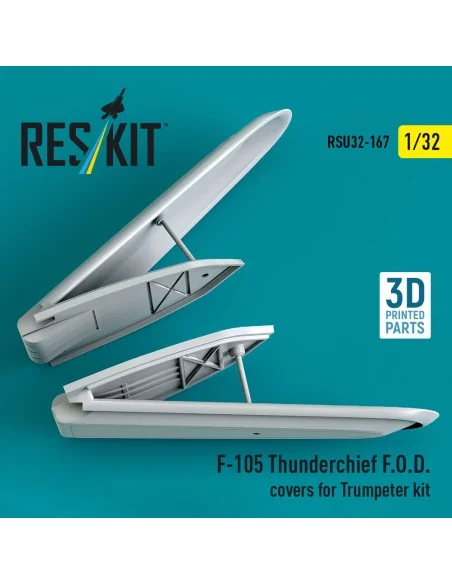[NO_DESC] F-105 Thunderchief F.O.D. covers for Trumpeter kit (3D Pr...