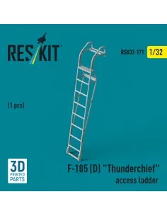 F-105D Thunderchief access ladder (1 pcs) (3D Printed), 1/32 - ResK...