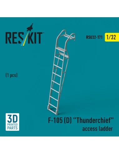F-105D Thunderchief access ladder (1 pcs) (3D Printed), 1/32 - ResK...