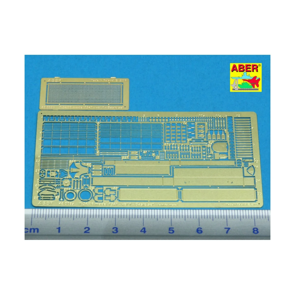 T-34/76 model 1941 vol.1 - basic set, 1/48 - Aber Models 48008 T-34/76 model 1941 vol.1 - basic set, 1/48 - Aber Models 48008