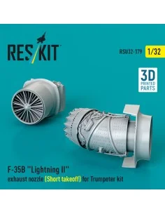 F-35B Lightning II exhaust nozzle (Short takeoff) for Trumpeter kit... 2