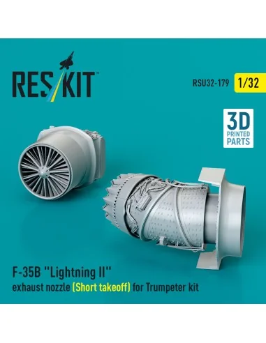 F-35B Lightning II exhaust nozzle (Short takeoff) for Trumpeter kit...