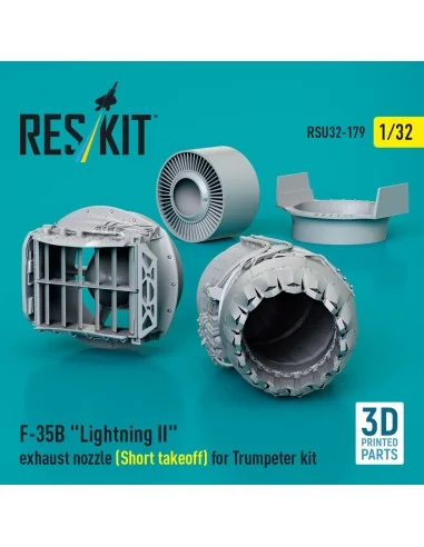 F-35B Lightning II exhaust nozzle (Short takeoff) for Trumpeter kit...