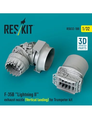 F-35B Lightning II exhaust nozzle (Vertical landing) for Trumpeter ...