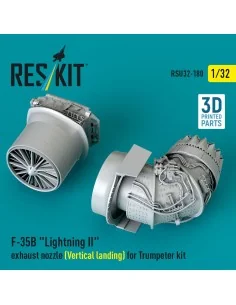 F-35B Lightning II exhaust nozzle (Vertical landing) for Trumpeter ... 2
