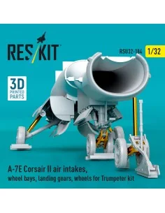 A-7E Corsair II air intakes, wheel bays, landing gears, wheels for ... 2
