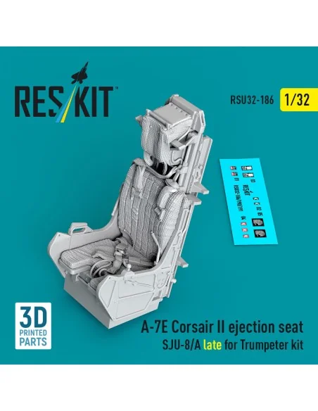 A-7E Corsair II ejection seat SJU-8/A late for Trumpeter kit (3D Pr...