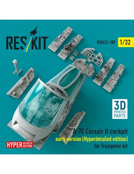 A-7E Corsair II early cockpit (Hyperdetailed edition) for Trumpeter...