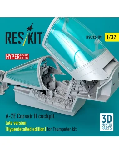 A-7E Corsair II late cockpit (Hyperdetailed edition) for Trumpeter ...