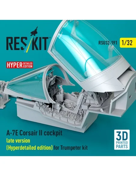 A-7E Corsair II late cockpit (Hyperdetailed edition) for Trumpeter ...