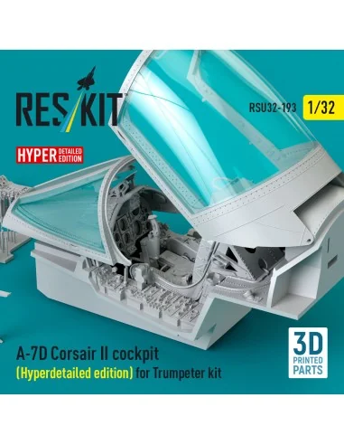 A-7D Corsair II cockpit (Hyperdetailed edition) for Trumpeter kit (...