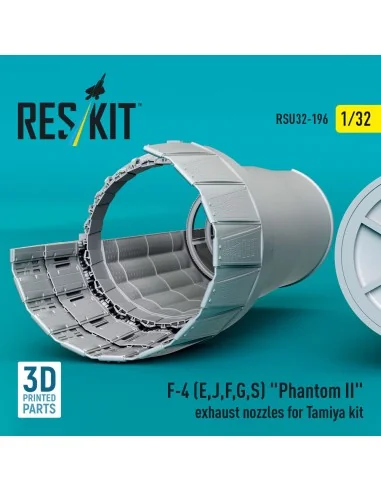 [NO_DESC] F-4 (E, J, F, G, S) Phantom II exhaust nozzles for Tamiya...