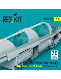 F-105G Thunderchief cockpit (Basic edition with 3D decals) for Trum... 2