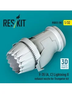 F-35 (A, ?) Lightning II exhaust nozzle for Trumpeter kit (3D Print...
