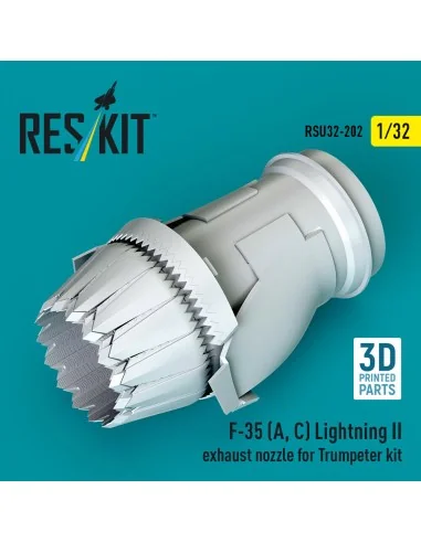F-35 (A, ?) Lightning II exhaust nozzle for Trumpeter kit (3D Print...