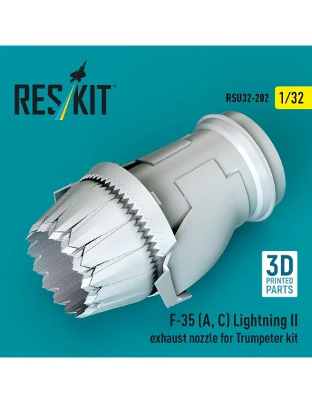 F-35 (A, ?) Lightning II exhaust nozzle for Trumpeter kit (3D Print...