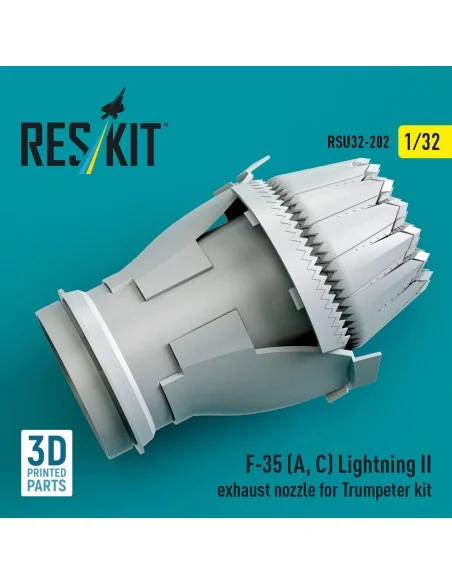 F-35 (A, ?) Lightning II exhaust nozzle for Trumpeter kit (3D Print...