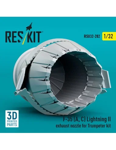 F-35 (A, ?) Lightning II exhaust nozzle for Trumpeter kit (3D Print...