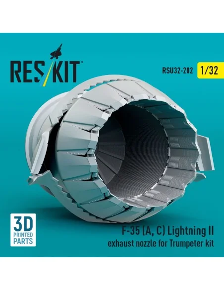 F-35 (A, ?) Lightning II exhaust nozzle for Trumpeter kit (3D Print...
