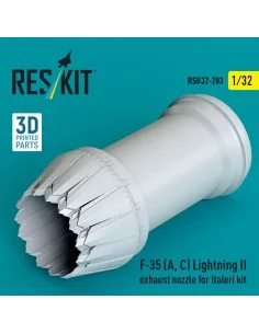 F-35 (A, ?) Lightning II exhaust nozzle for Italeri kit (3D Printed...