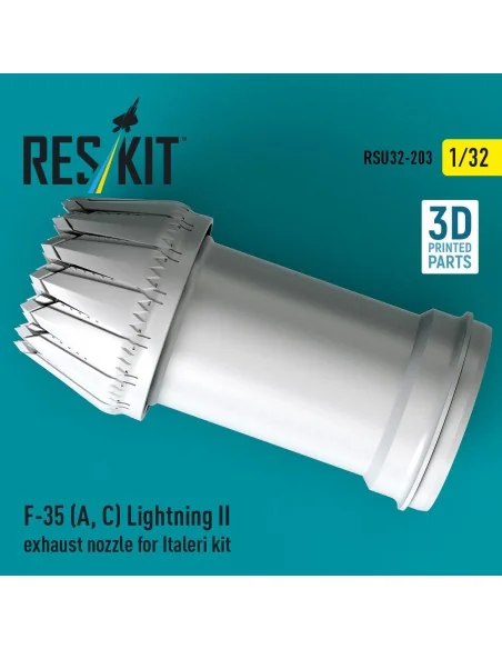 F-35 (A, ?) Lightning II exhaust nozzle for Italeri kit (3D Printed...