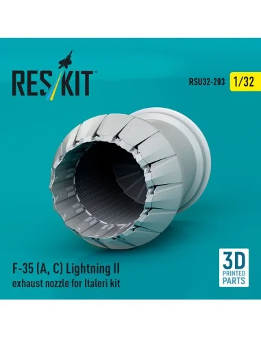 F-35 (A, ?) Lightning II exhaust nozzle for Italeri kit (3D Printed...