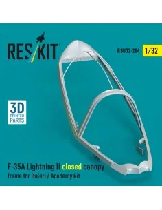 [NO_DESC] F-35A Lightning II closed canopy frame for Italeri / Acad... 2