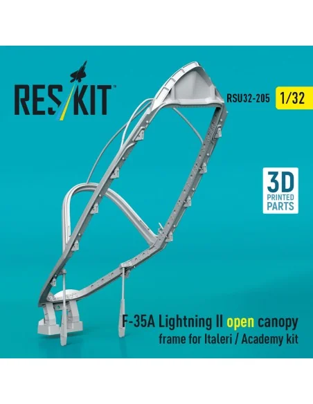 [NO_DESC] F-35A Lightning II open canopy frame for Italeri / Academ...