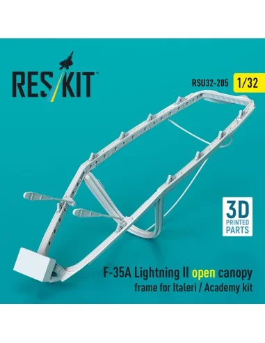 [NO_DESC] F-35A Lightning II open canopy frame for Italeri / Academ...