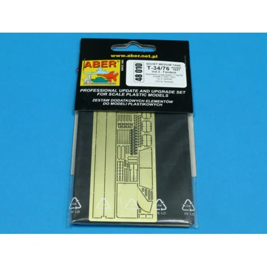 T-34/76 model 1941 vol.3 - fenders - Aber Models 48010