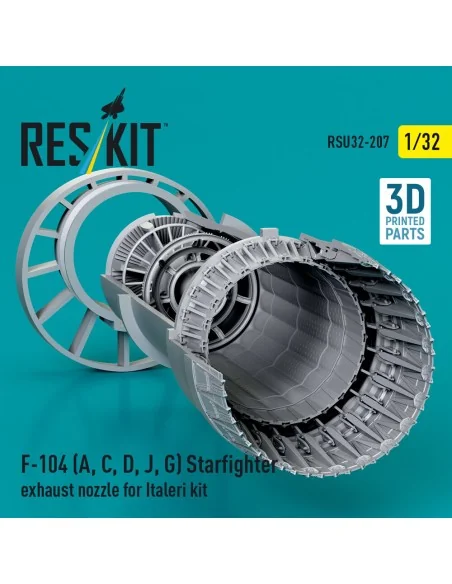 [NO_DESC] F-104 (A, C, D, J, G) Starfighter exhaust nozzle for Ital...