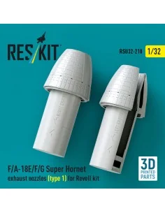 F/A-18E/F/G Super Hornet exhaust nozzles (type 1) for Revell kit (3... 2