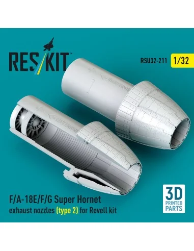 [NO_DESC] F/A-18E/F/G Super Hornet exhaust nozzles (type 2) for Rev...