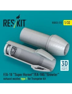 F/A-18 Super Hornet/EA-18G Growler exhaust nozzles type 1 for Trump...