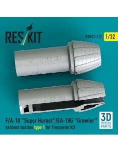 F/A-18 Super Hornet/EA-18G Growler exhaust nozzles type 1 for Trump... 2