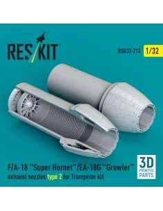 F/A-18 Super Hornet/EA-18G Growler exhaust nozzles type 2 for Trump...